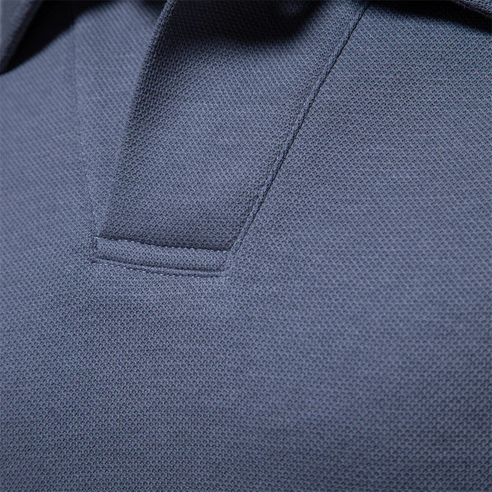 JAMES | Stylisches Langarm Poloshirt