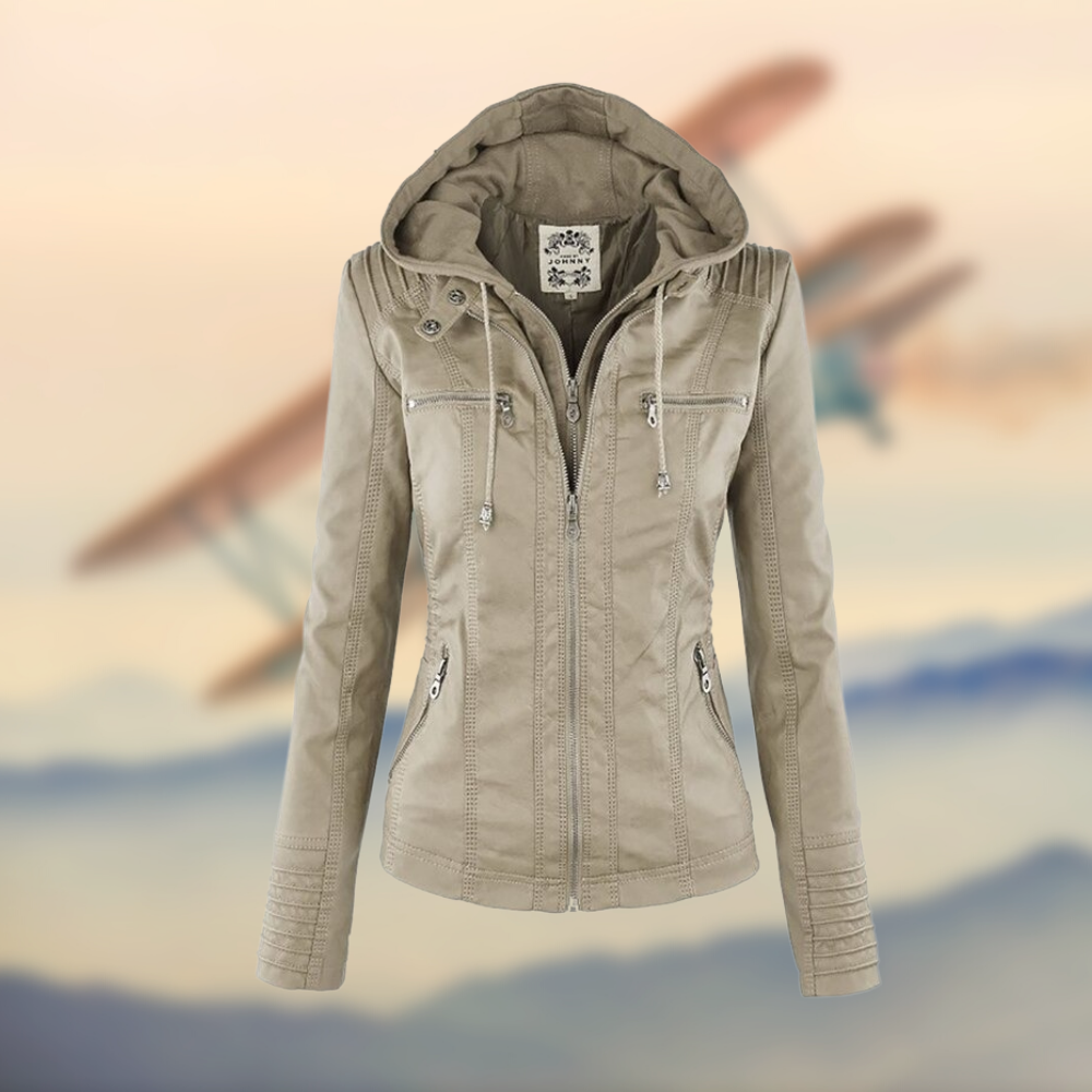 Karolina | Die elegante und einzigartige Lederjacke