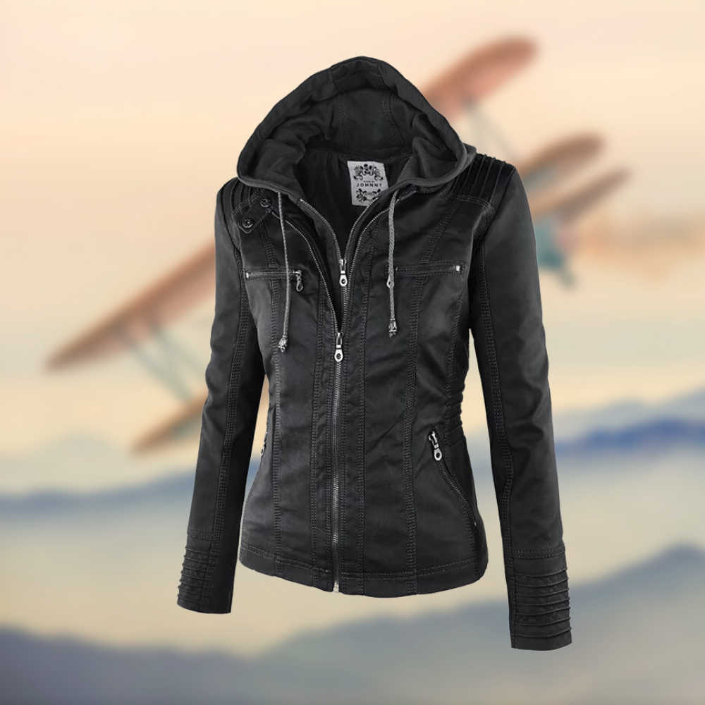 Karolina | Die elegante und einzigartige Lederjacke