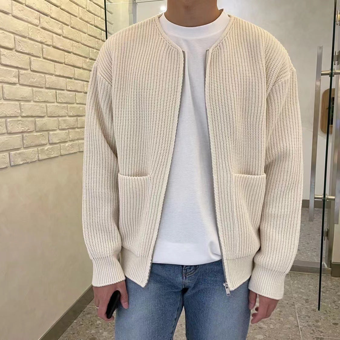 Julian | Trendige Strickjacke