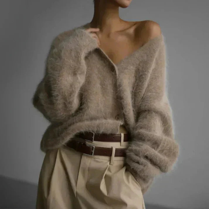 Lotte™ | Kuschelige Strickjacke