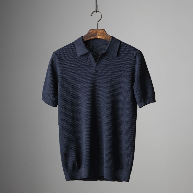 Tom Harley - Gestricktes Poloshirt für Herren