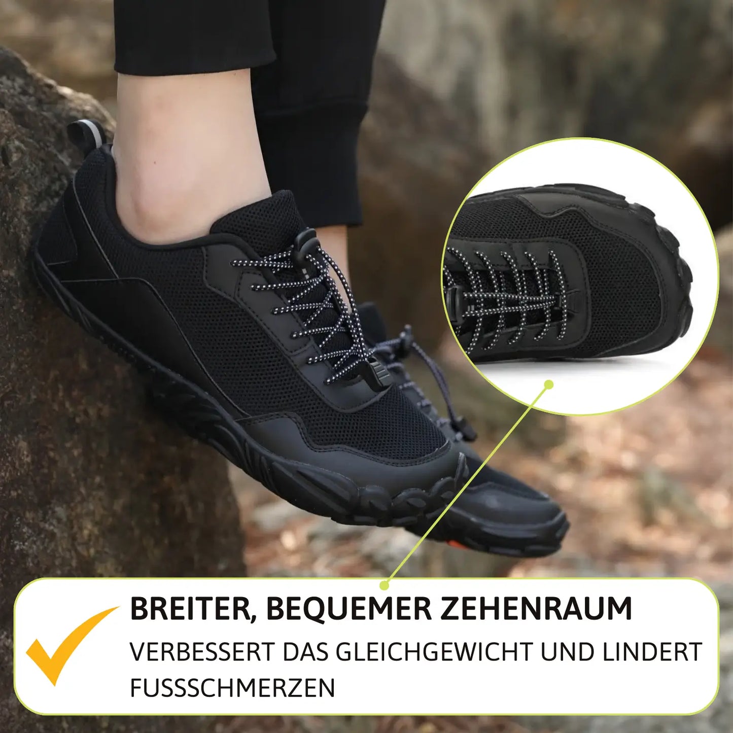 Hike | Rutschfeste Herbst-Barfußschuhe (Unisex)