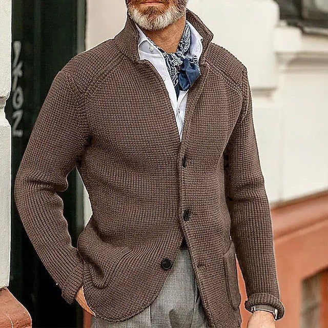 Marzio™ | Raffinierter Herren-Cardigan mit Knopfverschluss