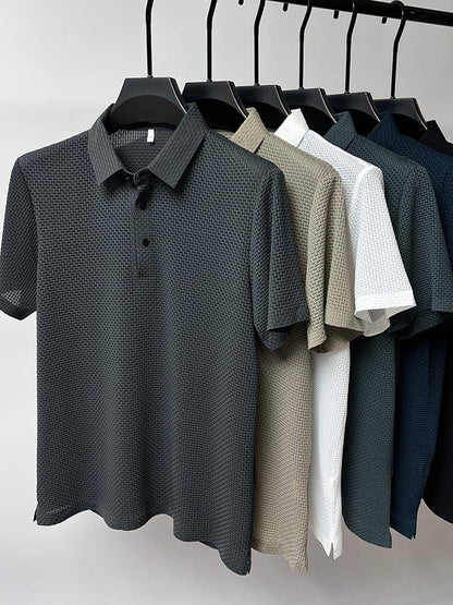 Cooper | Mesh-Poloshirt