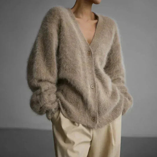 Lotte™ | Kuschelige Strickjacke