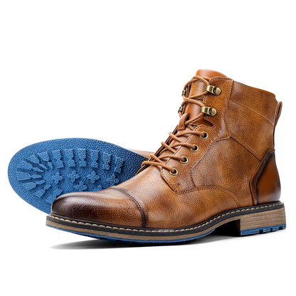 Cris™ | Handgefertigte Premium Oxford-Stiefel aus Leder