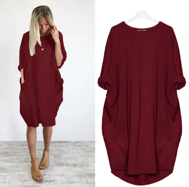 Lady lux™ | Luftiges Midi Kleid