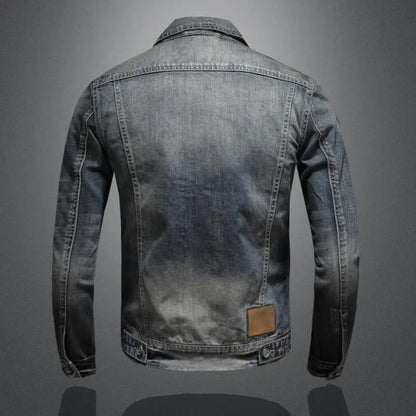 Carl | Retro-Denimjacke