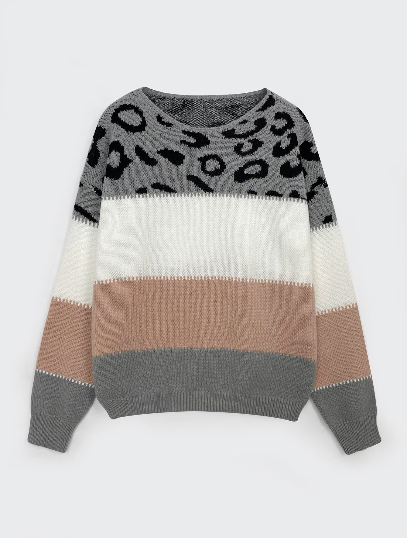 Lela™ | Pullover mit Leopardenmuster