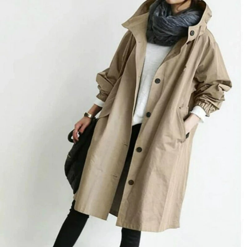 Mandy | Eleganter und wasserabweisender Trenchcoat