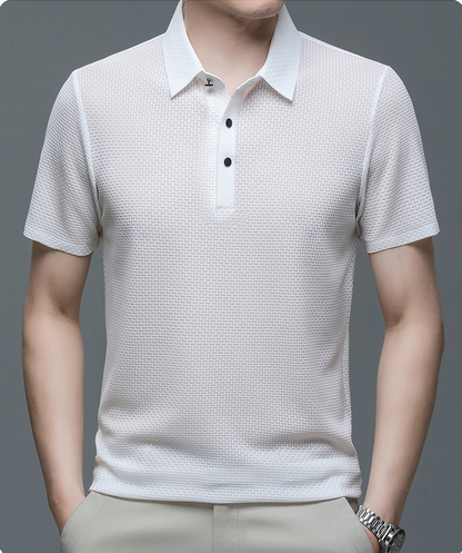 Cooper | Mesh-Poloshirt